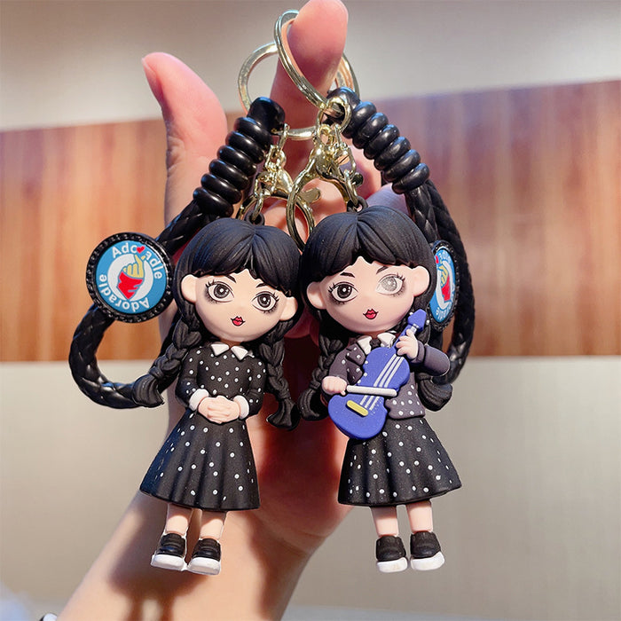 Wholesale Cartoon PVC Doll Keychain JDC-KC-JinGe088