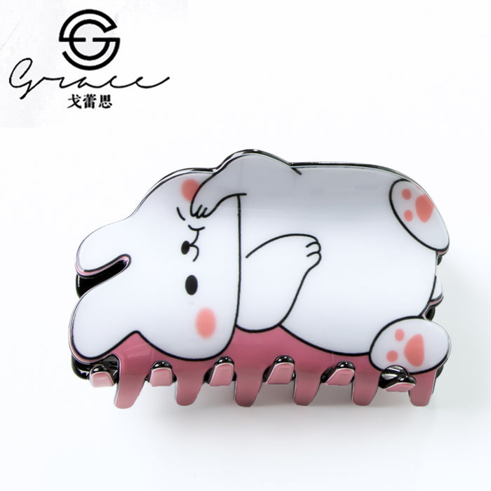 Wholesale Frog hairpin rabbit jewelry bear cartoon cute grip clip