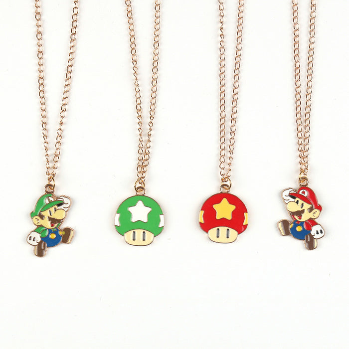 Wholesale Cartoon Alloy Pendant Necklace JDC-NE-FuYu020