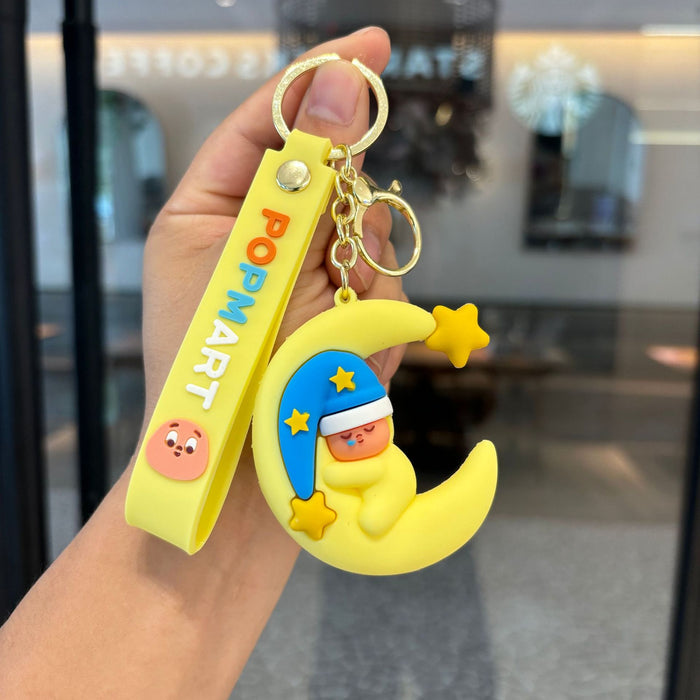 Wholesale Cute cartoon PVC keychain