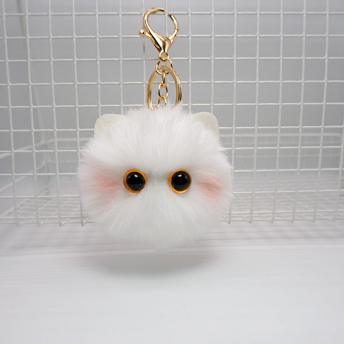 Wholesale Handmade plush toy keychain pendant, backpack ornament