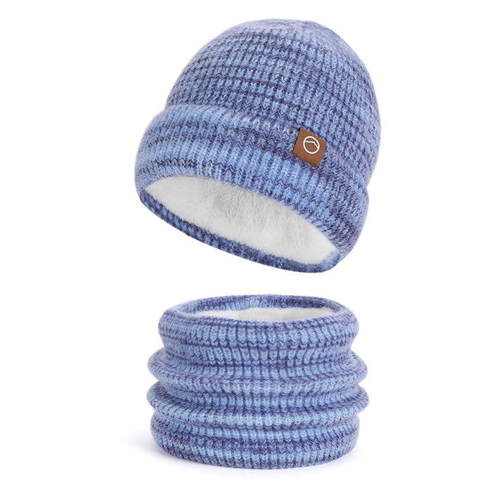 Wholesale Winter hat f and gloves three-piece set