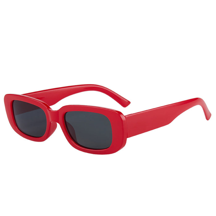 Wholesale Foreign trade small frame sunglasses personalized street photography square frame sunglasses glasses