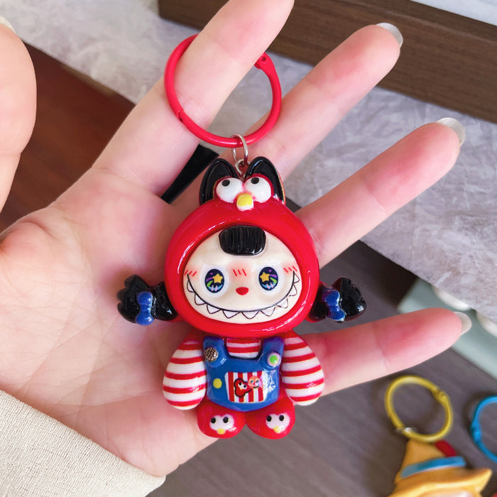 Wholesale Cute  Keychain Pendant Cartoon Backpack Pendant Accessories