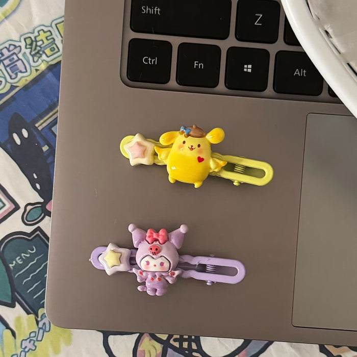 Wholesale Cute Candy Color Small Animal Wave Hairpin Sweet Soft Cute Girl Bangs Hairpin Hairpin Hair Accessories