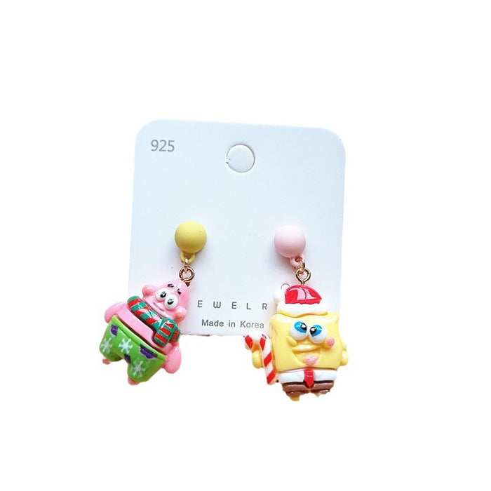 Wholesale Cute Cartoon Resin Earrings JDC-ES-Xiaox001