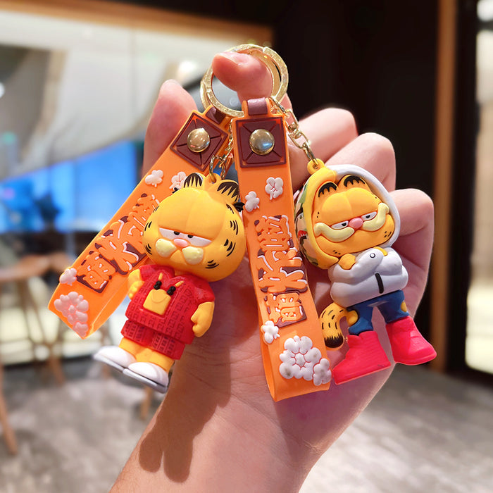 Wholesale Cartoon Exquisite Cute Doll Couple Key Chain Car Ornaments JDC-KC-NLu044