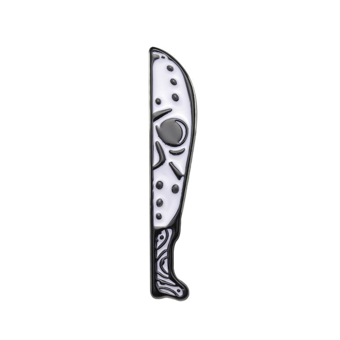 Wholesale Skull Dagger Series Metal Brooch JDC-BC-BL019