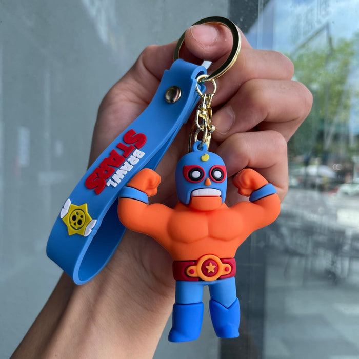 Wholesale Keychain Cartoon Doll Car Keychain Accessories Backpack Pendant Small Gift