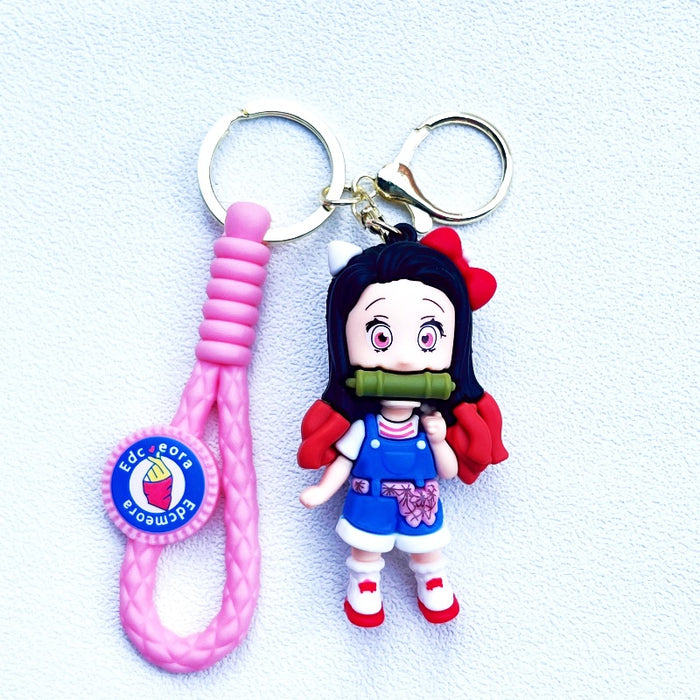 Wholesale Cartoon Doll PVC Keychain JDC-KC-ChuC028