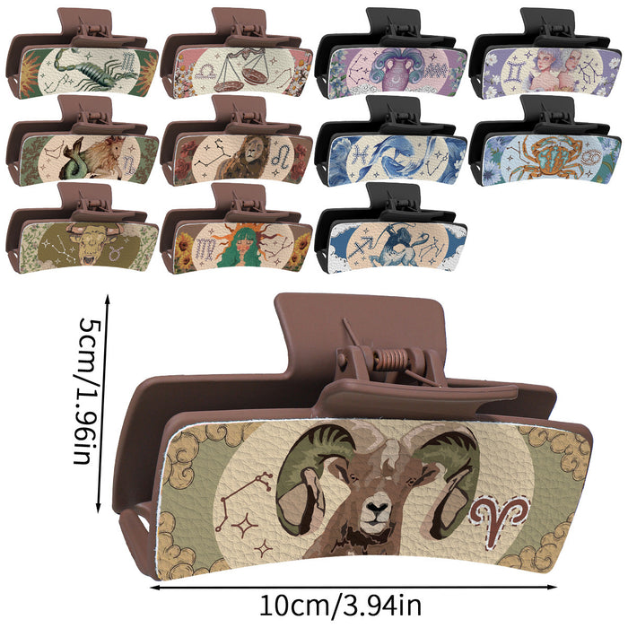 Wholesale 12 Contion Large Grab Hair Clips