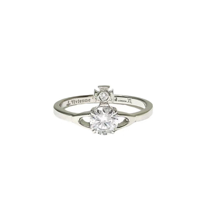 Wholesale Zircon ring, women's classic diamond studded diamond ring