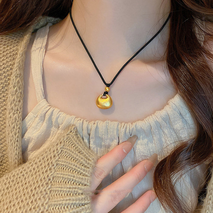 Wholesale Necklace imitation gold pendant alloy accessory