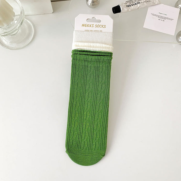 Wholesale Socks Thin Stacked Socks Middle Socks