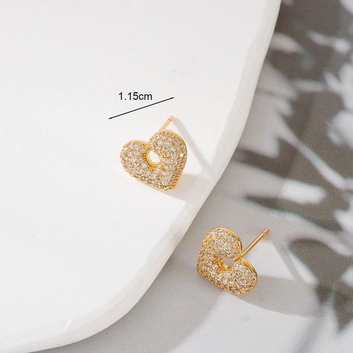 Wholesale Petal Copper Earrings JDC-ES-Mimeng052