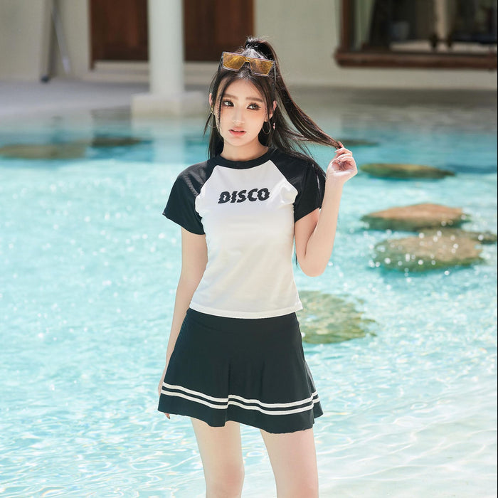 Wholesale New swimsuit split sports conservative beach hot spring vacation swimsuit wholesale