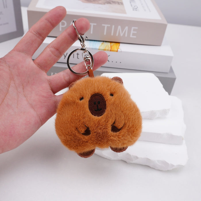 Wholesale Cute Pig Squeaky Plush Keychain Pendant Squeaky Plush Doll Hanging