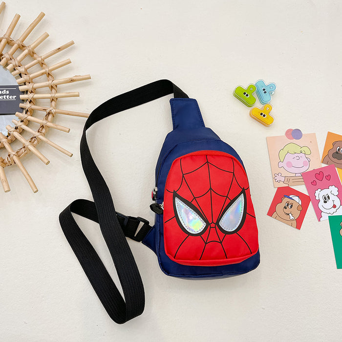 Wholesale Children's chest bag, handsome boy's crossbody bag, small outdoor accessory bag