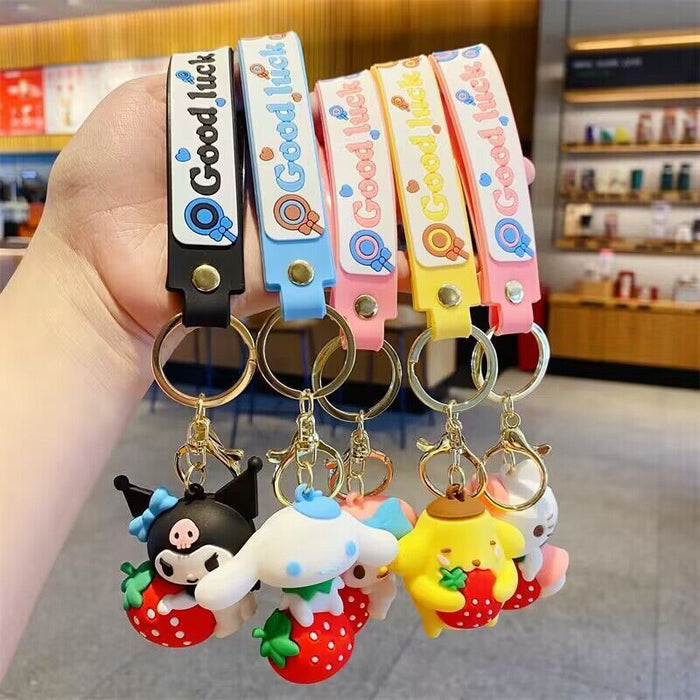 Wholesale  Cartoon Doll Keychain Car Pendant Cartoon Bag Hanging Keychain