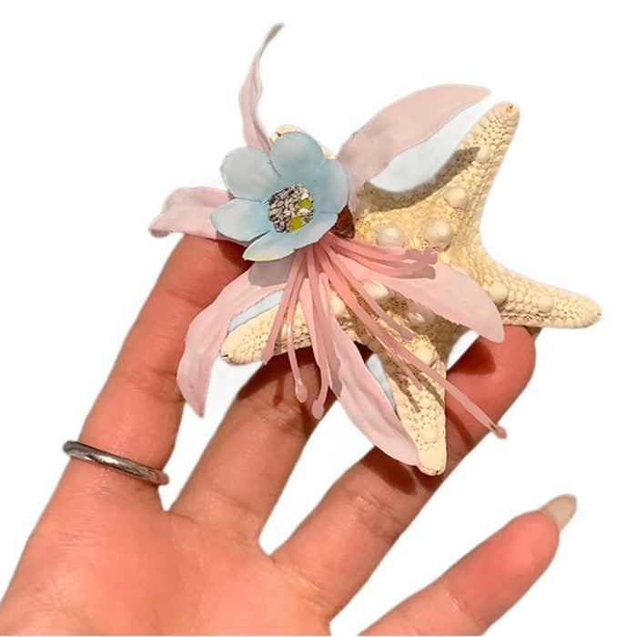 Wholesale Hair edge clip starfish edge clip