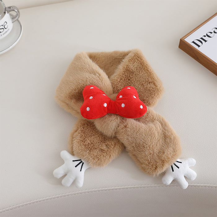 Wholesale Bow and claw children' s Scarves