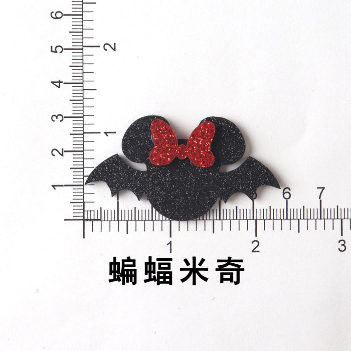 Wholesale  Pumpkin Ghost Felt DIY Hair Clip Craft Kit Decorative Accessory For Kids Boutique Resale Gift