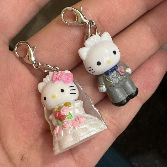 Wholesale Wedding Prince Cat Keychain