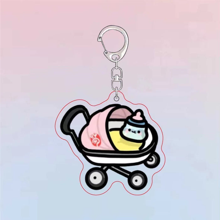 Wholesale Keychain Cartoon Merchandise Cute Acrylic Pendant