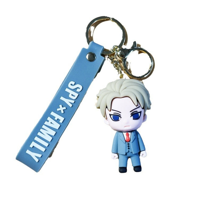 Wholesale Cute PVC Cartoon Keychains for Couples