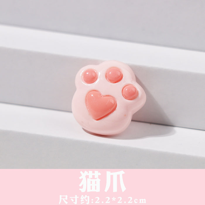 Wholesale Cartoon Clouds Rainbow Flower Bow Optional Shoe Buckle Accessories Removable Shoe Flower Decorative Buckle