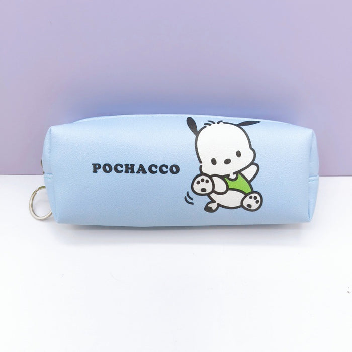 Wholesale Casual Cartoon Double Sided Print Zipper PU Pencil Case For Students Large Capacity Storage
