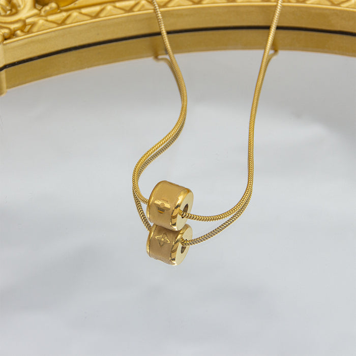 Wholesale Fashion necklace, pull-out collarbone chain, minimalist for women