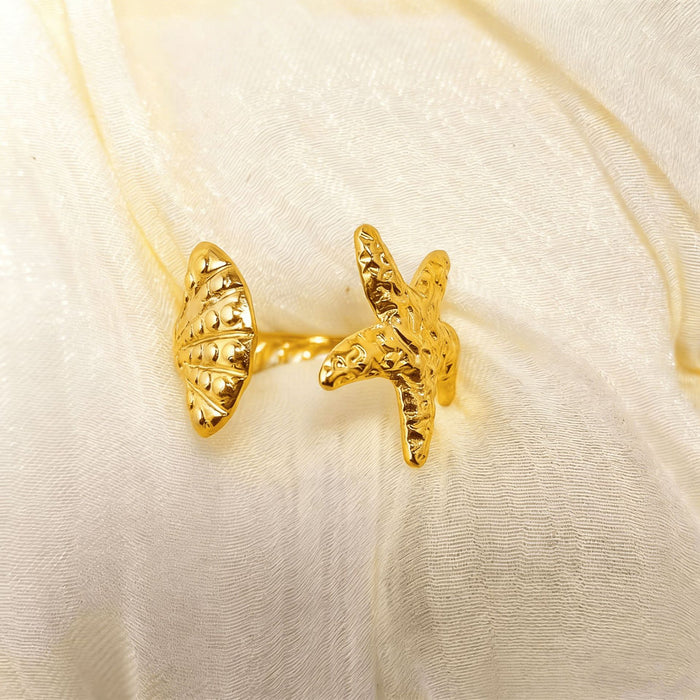 Wholesale Ocean Series Stainless Steel Ring