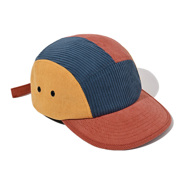 Wholesale Corduroy retro baseball cap soft top outdoor casual duckbill cap