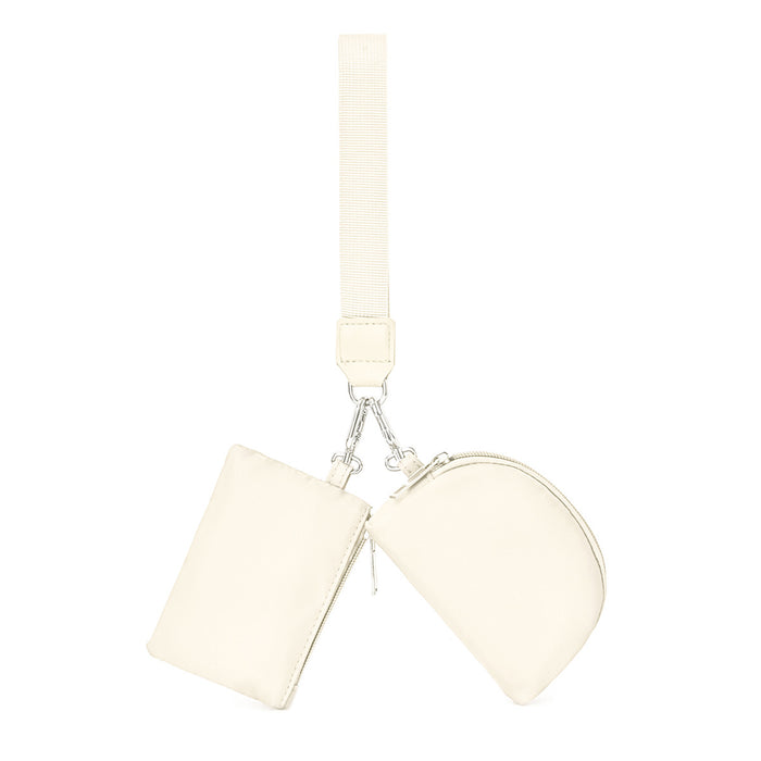 Wholesale Same style wrist bag, portable Lulu card bag, bank card mini change storage bag