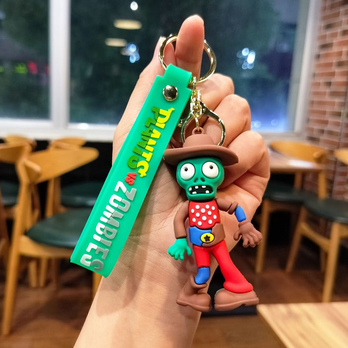 Wholesale PVC keychain pendant, backpack ornament, car keychain accessory