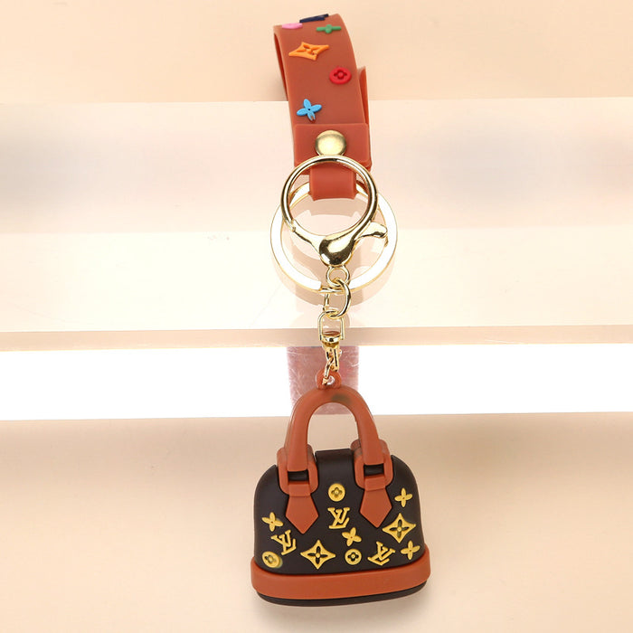 Wholesale Resin Bag Keychain JDC-KC-LanYX001