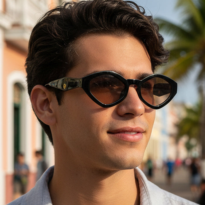 Wholesale Polygonal Sunscreen Sunglasses