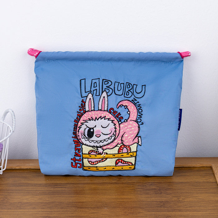 Wholesale Needle Embroidered Donut Mini Bag Mini Shoulder Crossbody Bag Handbag Canvas Bag