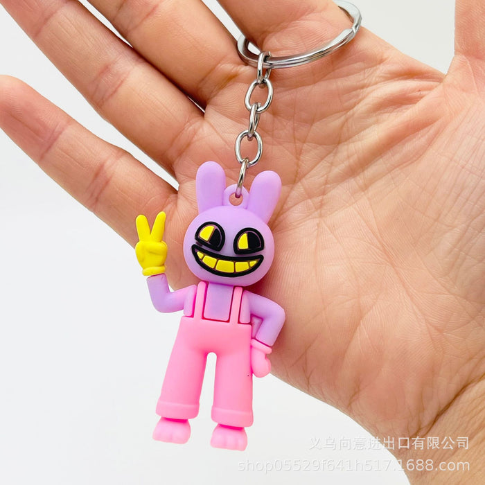 Wholesale Creative Cartoon PVC Keychain JDC-KC-XiangY069