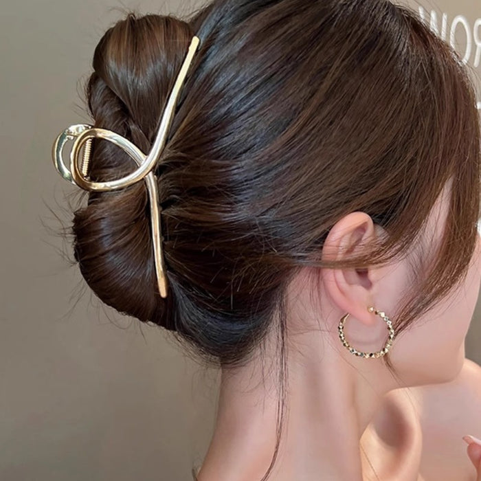 Wholesale Shark Clip Metal Oversized Grab Clip Hair Quantity Multi-Clip Hairpin Female