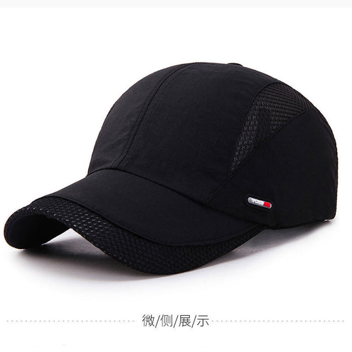 Wholesale Lightweight baseball cap, sunshade net cap, outdoor sun protection hat, simple