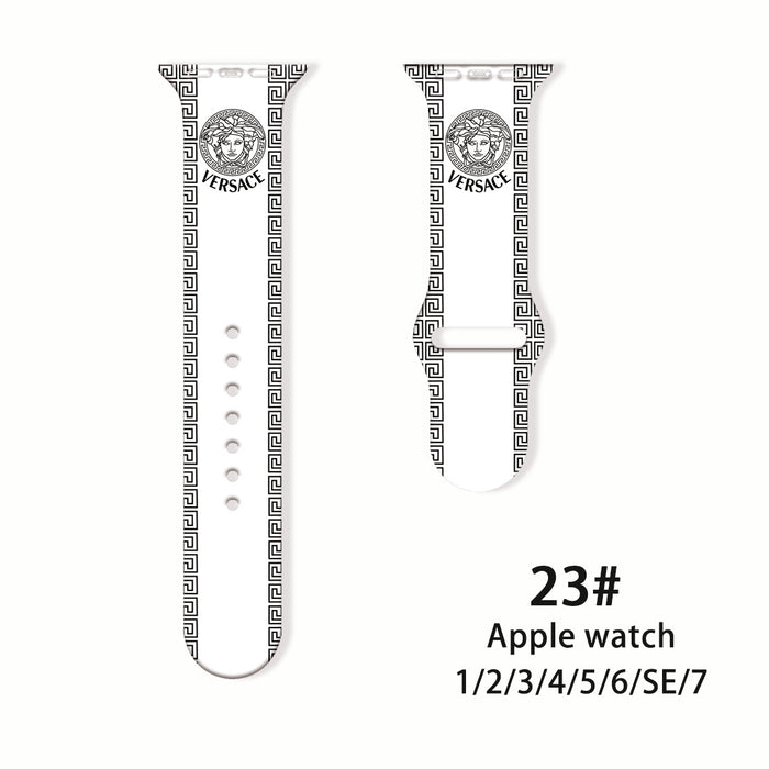 Wholesale Printed Silicone Watch Strap Wristband JDC-WD-NuoQi039