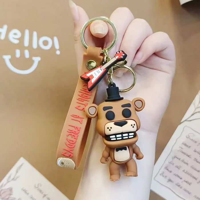 Wholesale Cartoon Silicone Doll Keychain JDC-KC-QiChao051