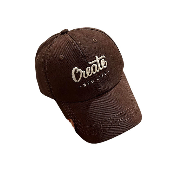 Wholesale Big head baseball cap women's long brim cap wide brim sunscreen hat