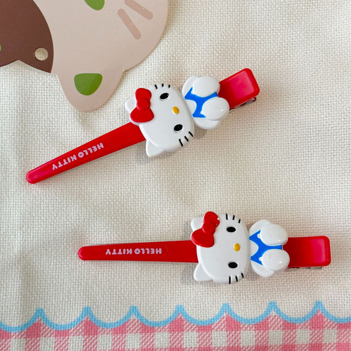 Wholesale   Hairpin Girl Korean Style One-character Clip Cartoon for Girls  Bangs Clip Female