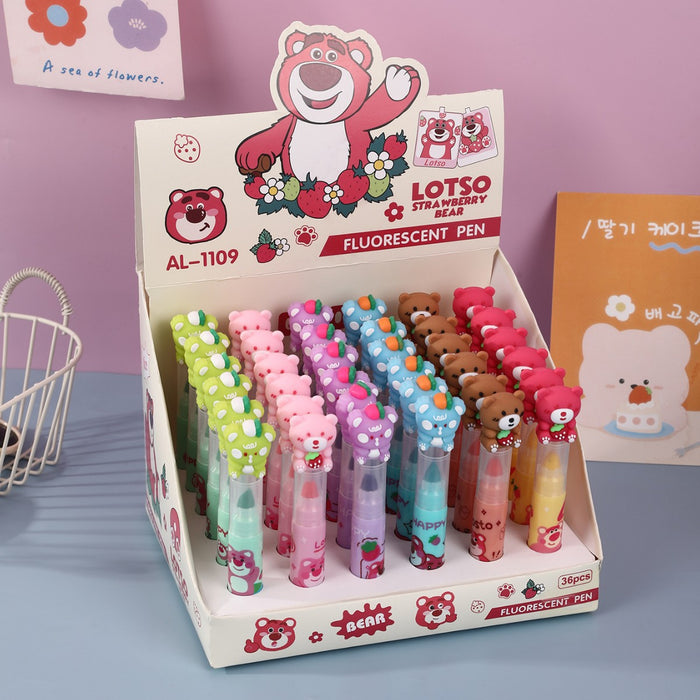 Wholesale Single Cartoon Highlighter Pen