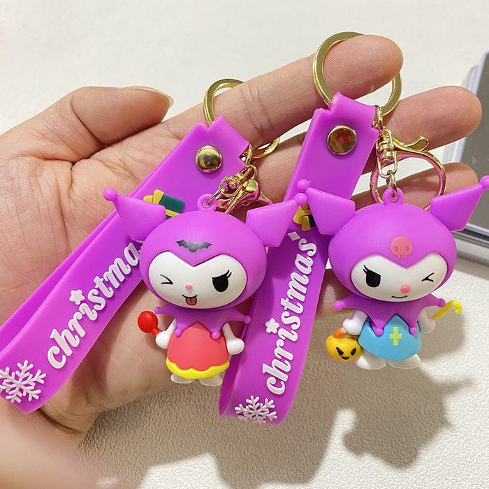 Wholesale Cartoon Cute  Christmas Keychain
