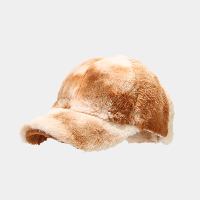 Wholesale Winter plush warm baseball fashionhat for women