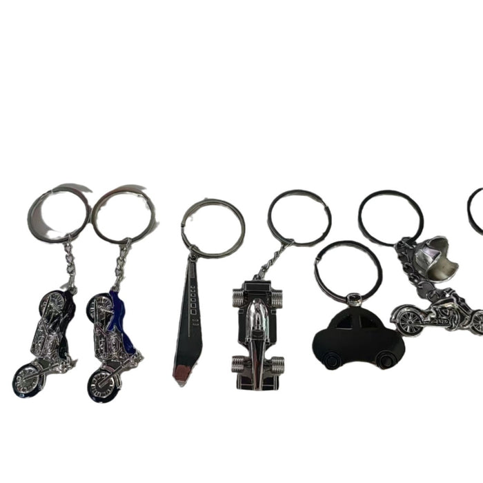 Wholesale Jewelry model keychain, personalized metal keychain, handicraft